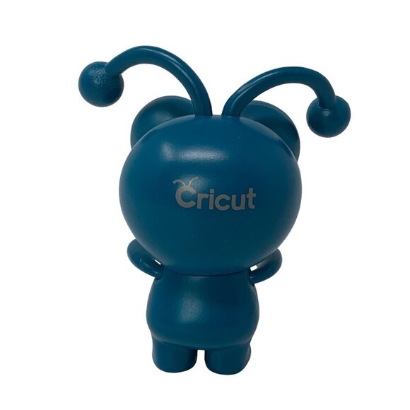 Cricut Cutie Peacock Figure Blue Mascot 3in Original Craft Room Decor New Box O - Picture 4 of 9